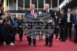 WCup Draw Soccer Trump