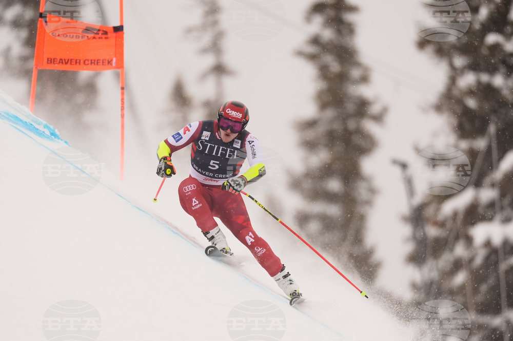 US World Cup Super G Skiing