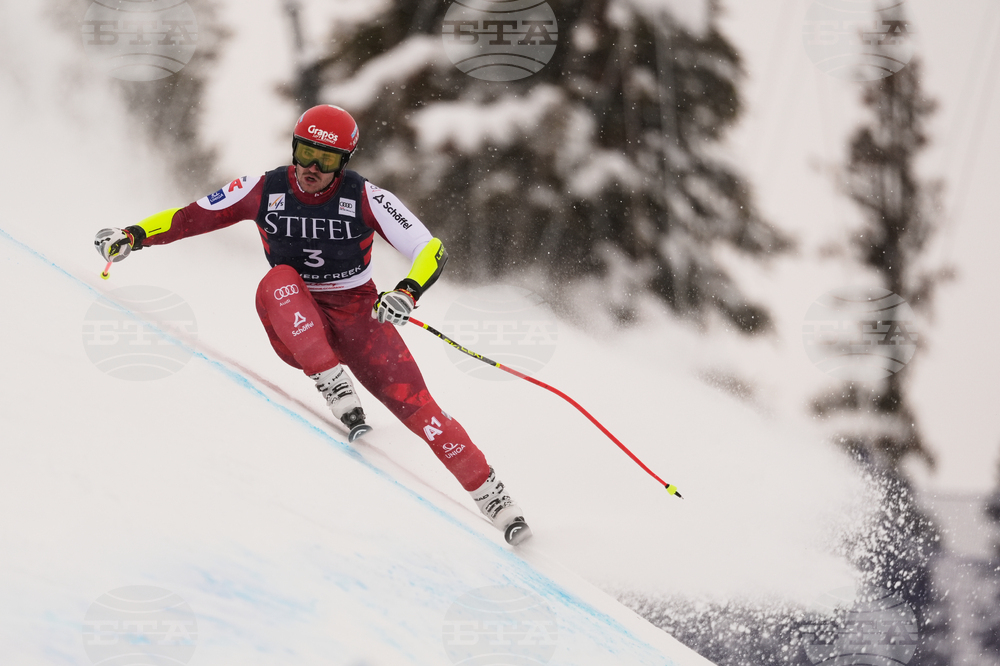 US World Cup Super G Skiing