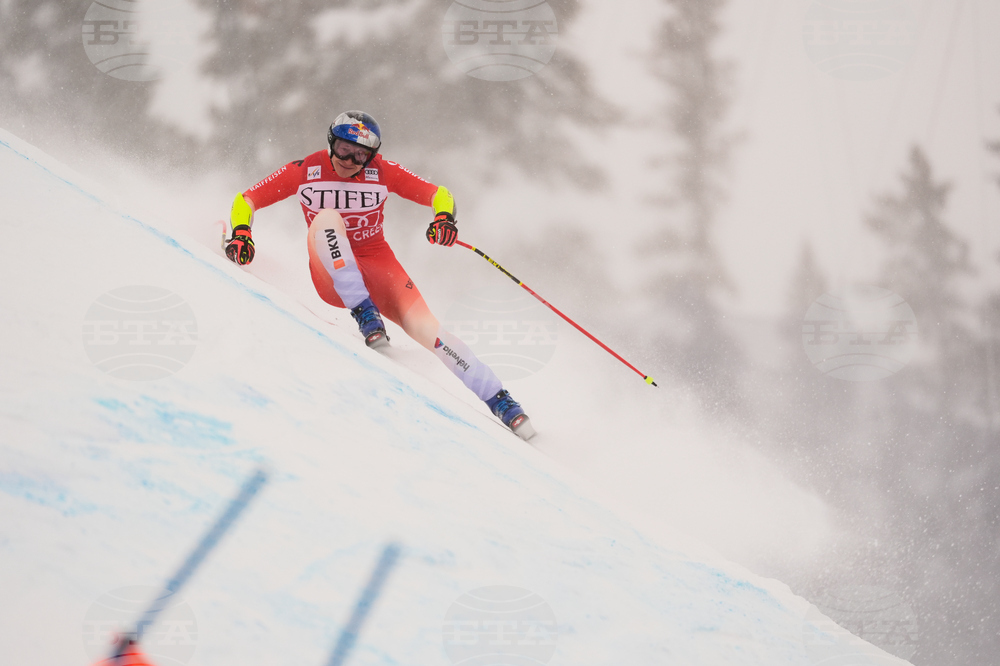 US World Cup Super G Skiing