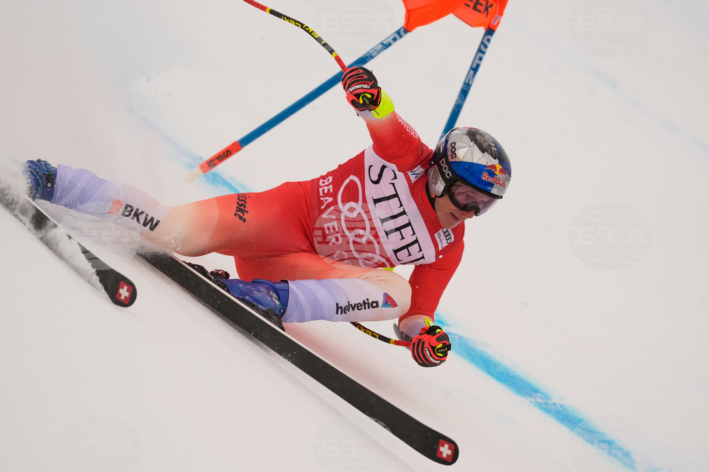 US World Cup Super G Skiing