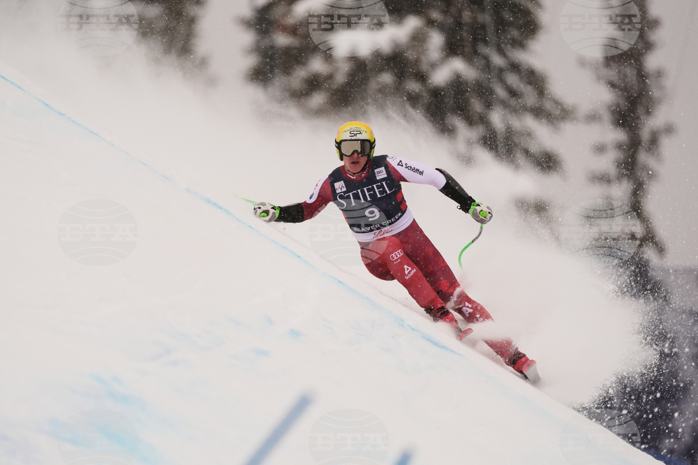 US World Cup Super G Skiing