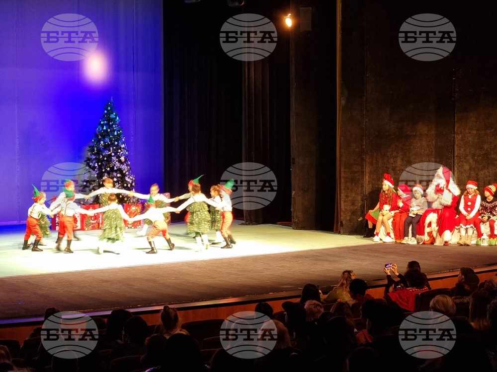 Кърджали - Коледна елха - празнични светлини