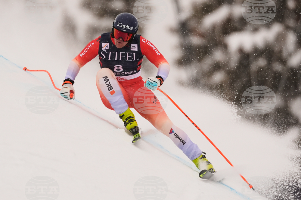 US World Cup Super G Skiing