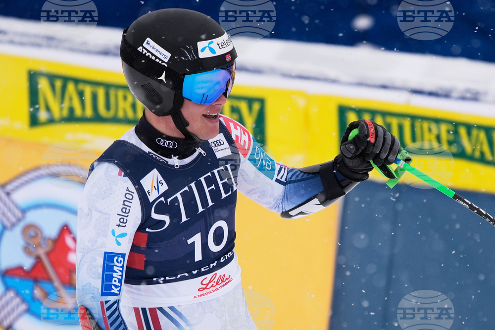 US World Cup Super G Skiing