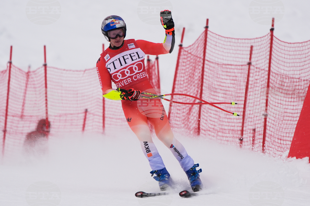 US World Cup Super G Skiing