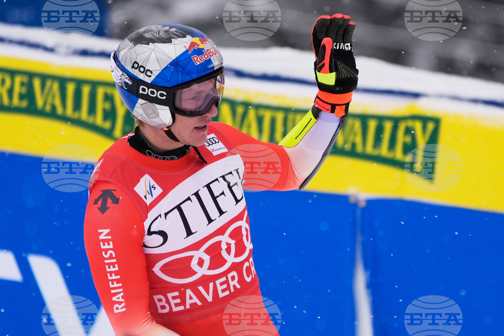 US World Cup Super G Skiing