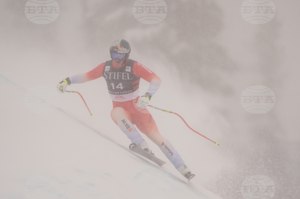 US World Cup Super G Skiing