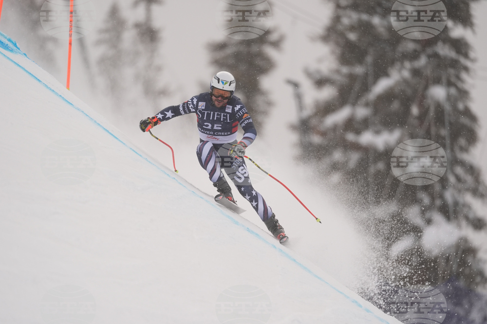 US World Cup Super G Skiing