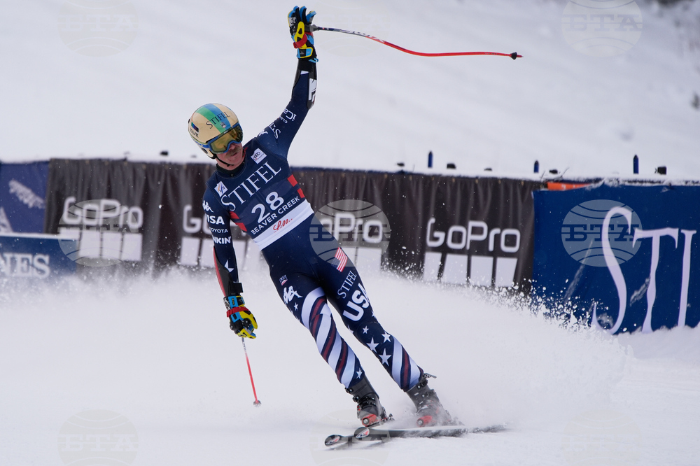 US World Cup Super G Skiing