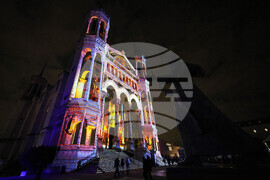 France Daily Life Holiday Lights