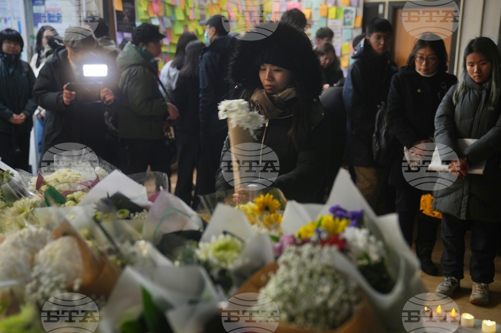 Britain Hong Kong Fire