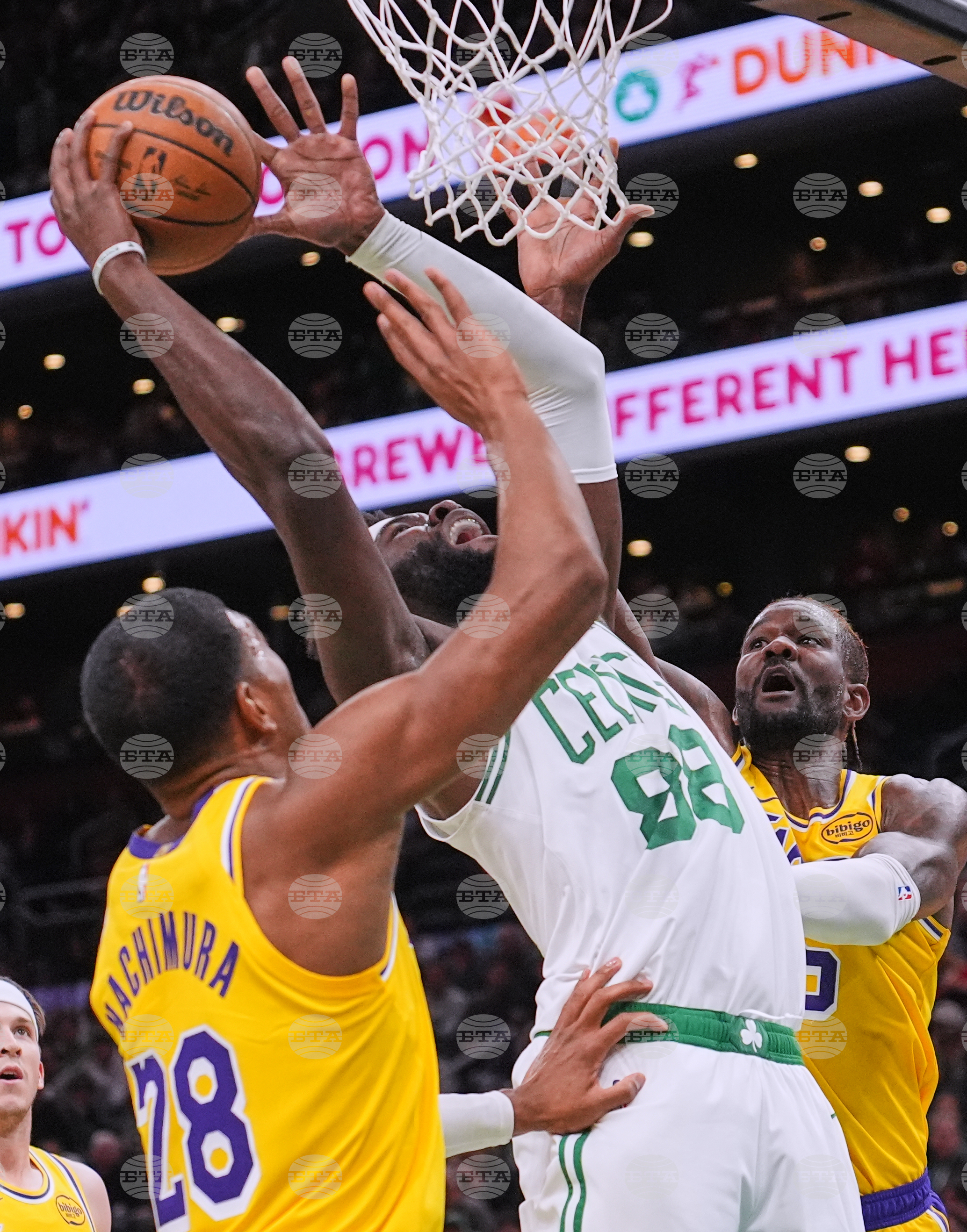 Lakers Celtics Basketball