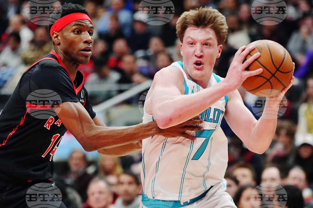 Hornets Raptors Basketball