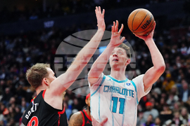 Hornets Raptors Basketball