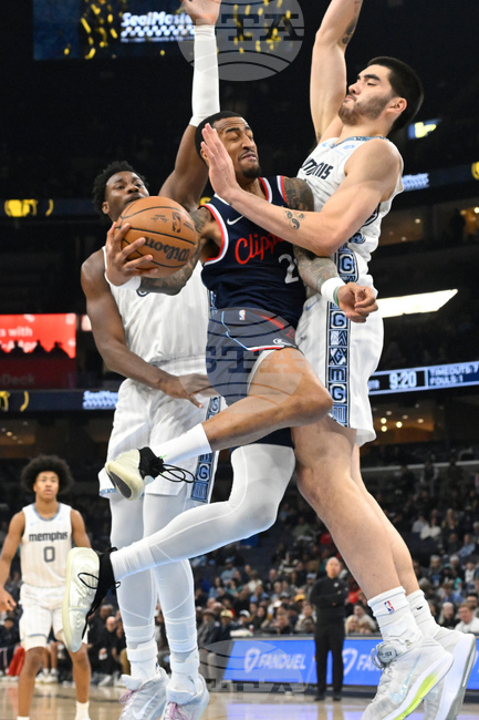 Clippers Grizzlies Basketball