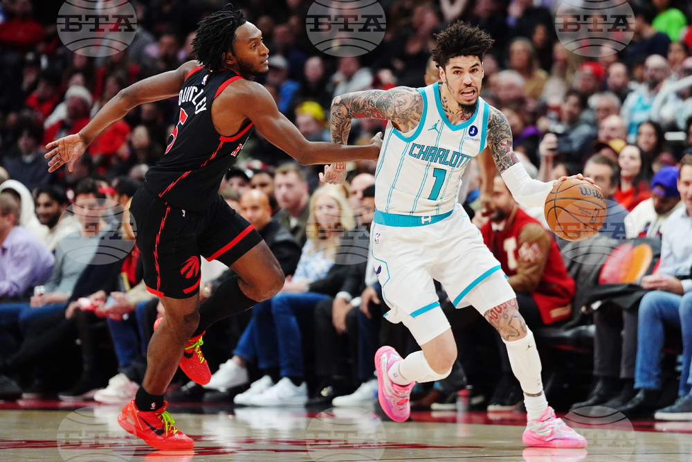 Hornets Raptors Basketball