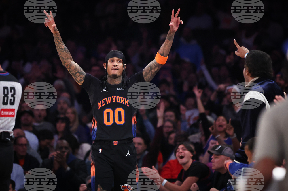 Jazz Knicks Basketball