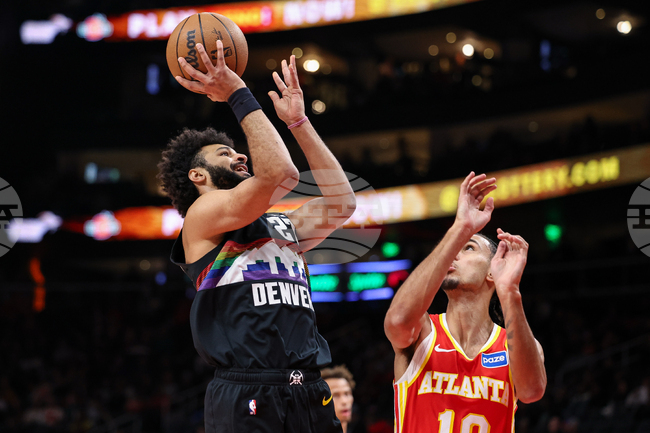 Nuggets Hawks Basketball