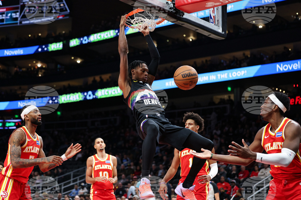 Nuggets Hawks Basketball