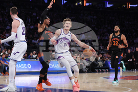 Jazz Knicks Basketball