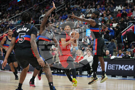 Trailblazers Pistons Basketball