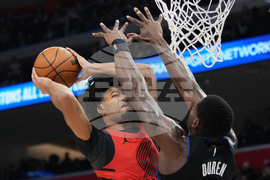 Trailblazers Pistons Basketball