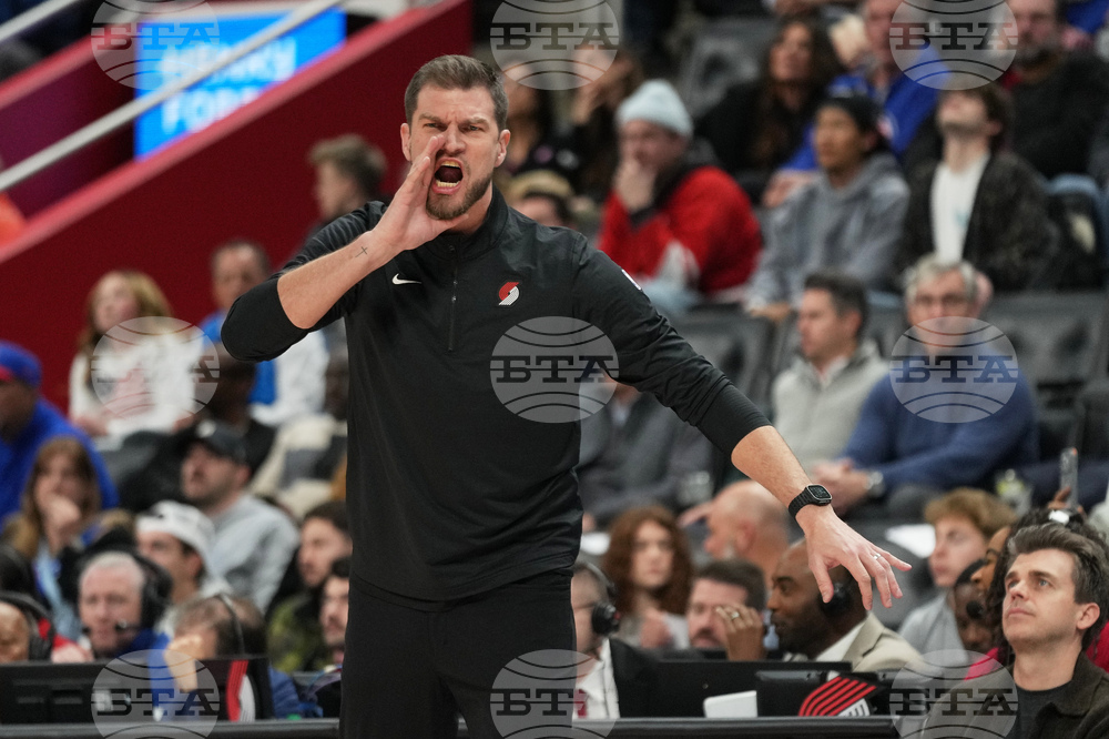 Trailblazers Pistons Basketball