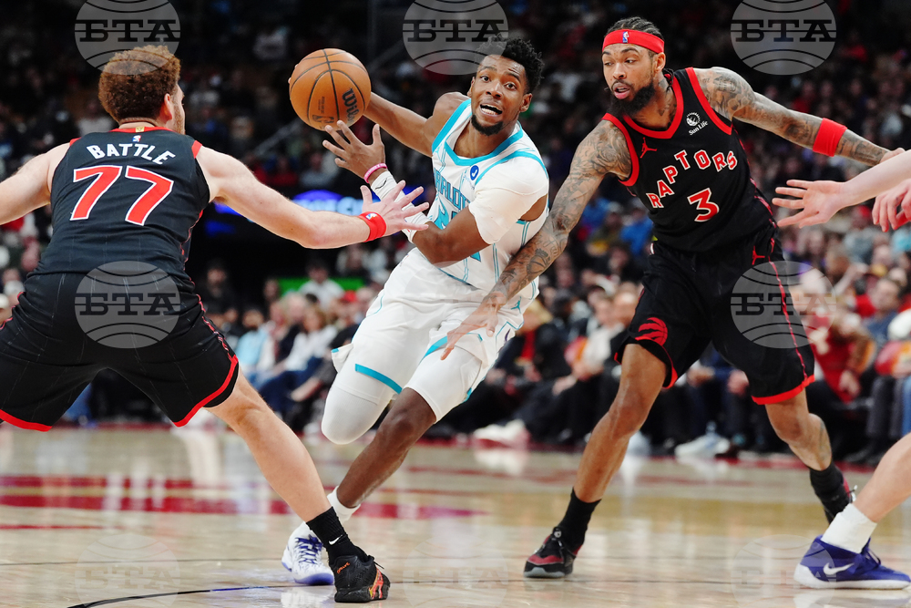 Hornets Raptors Basketball