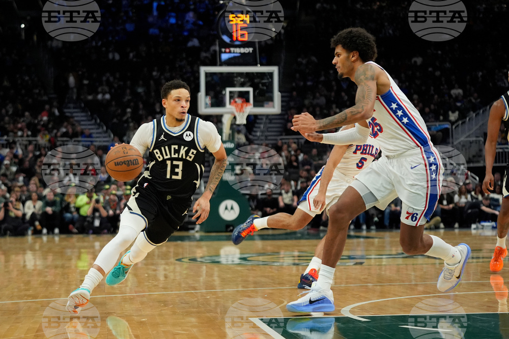 76ers Bucks Basketball