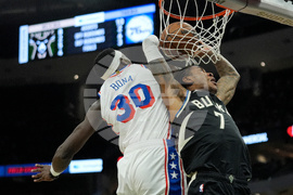 76ers Bucks Basketball