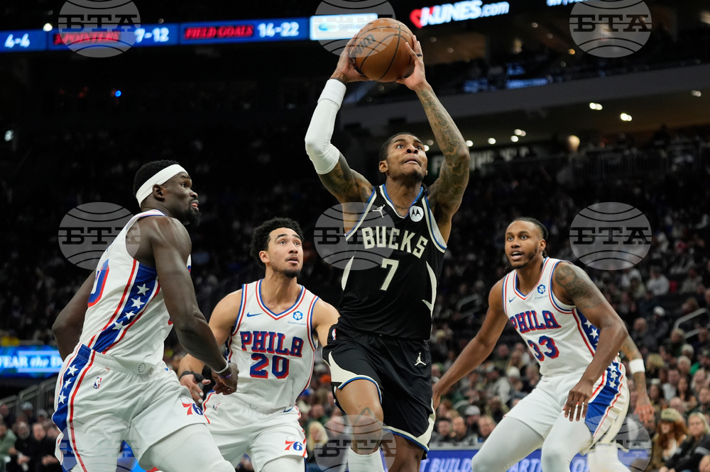 76ers Bucks Basketball