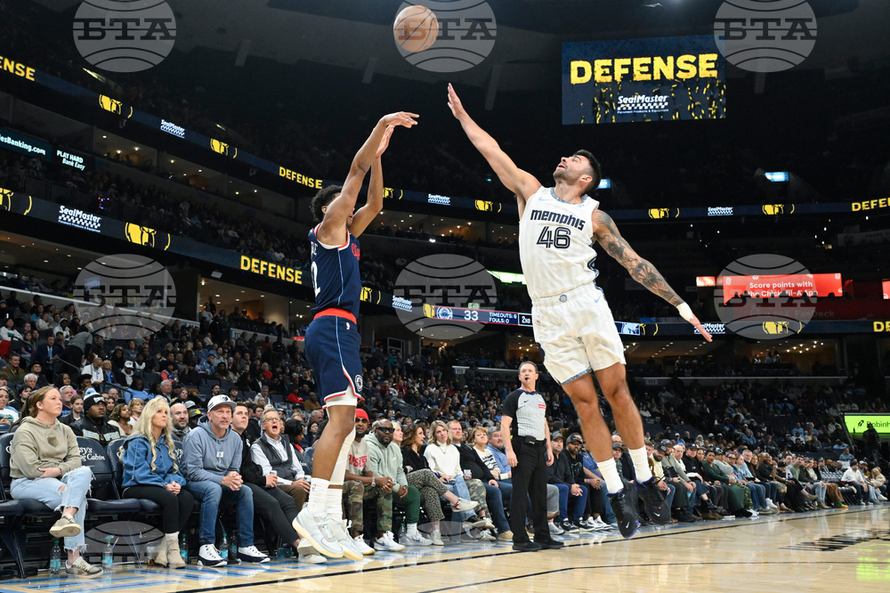 Clippers Grizzlies Basketball