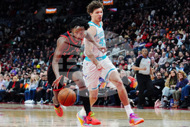 Hornets Raptors Basketball