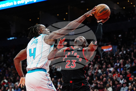 Hornets Raptors Basketball