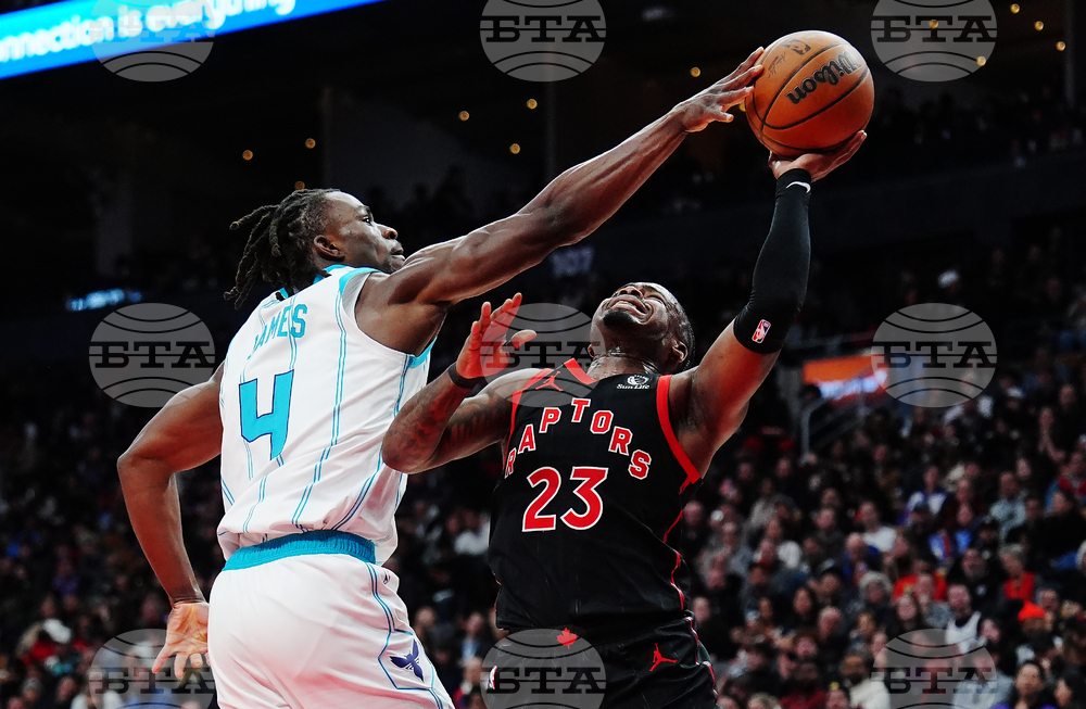 Hornets Raptors Basketball