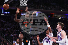 Jazz Knicks Basketball