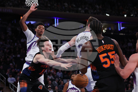 Jazz Knicks Basketball