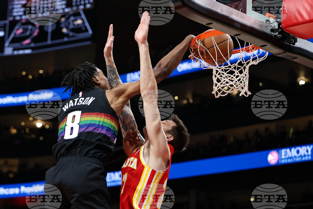 Nuggets Hawks Basketball