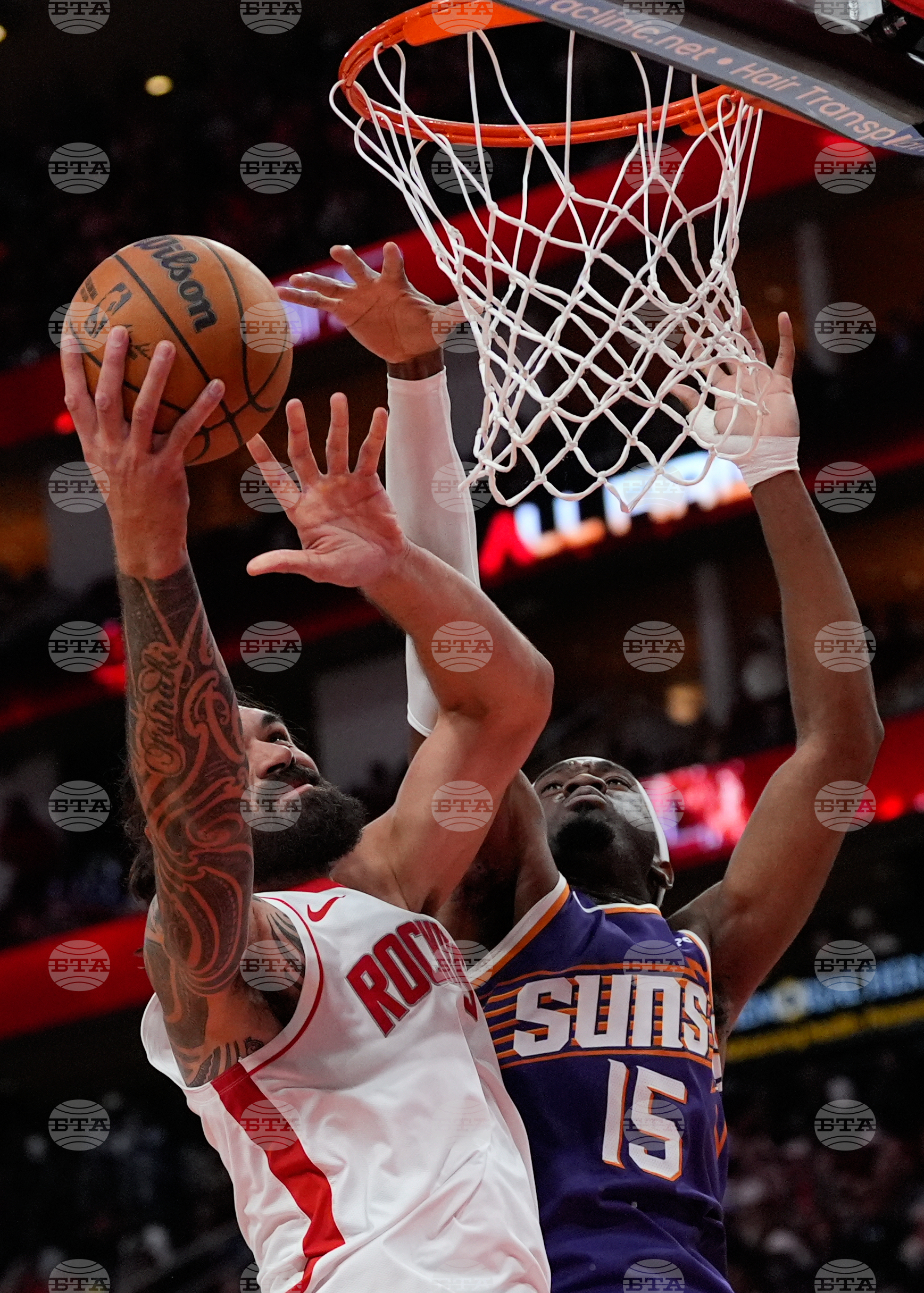 Suns Rockets Basketball
