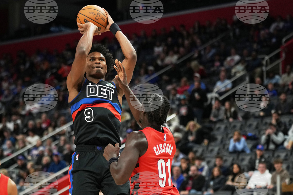 Trailblazers Pistons Basketball