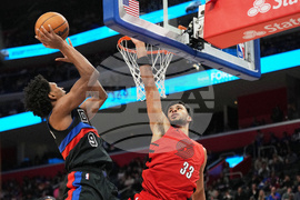 Trailblazers Pistons Basketball