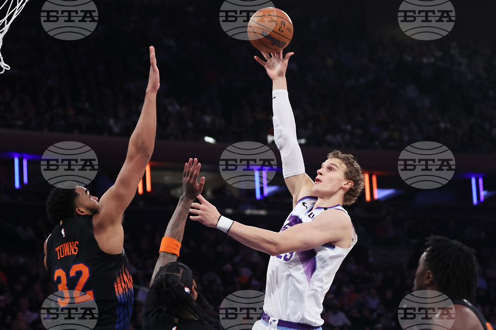 Jazz Knicks Basketball