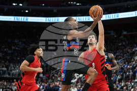 Trailblazers Pistons Basketball