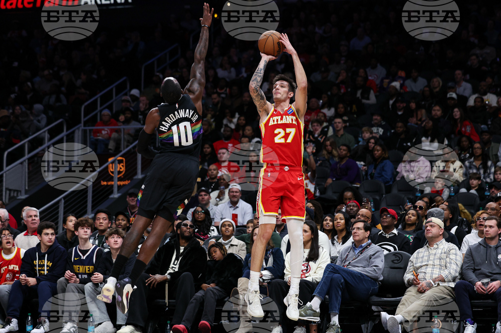 Nuggets Hawks Basketball