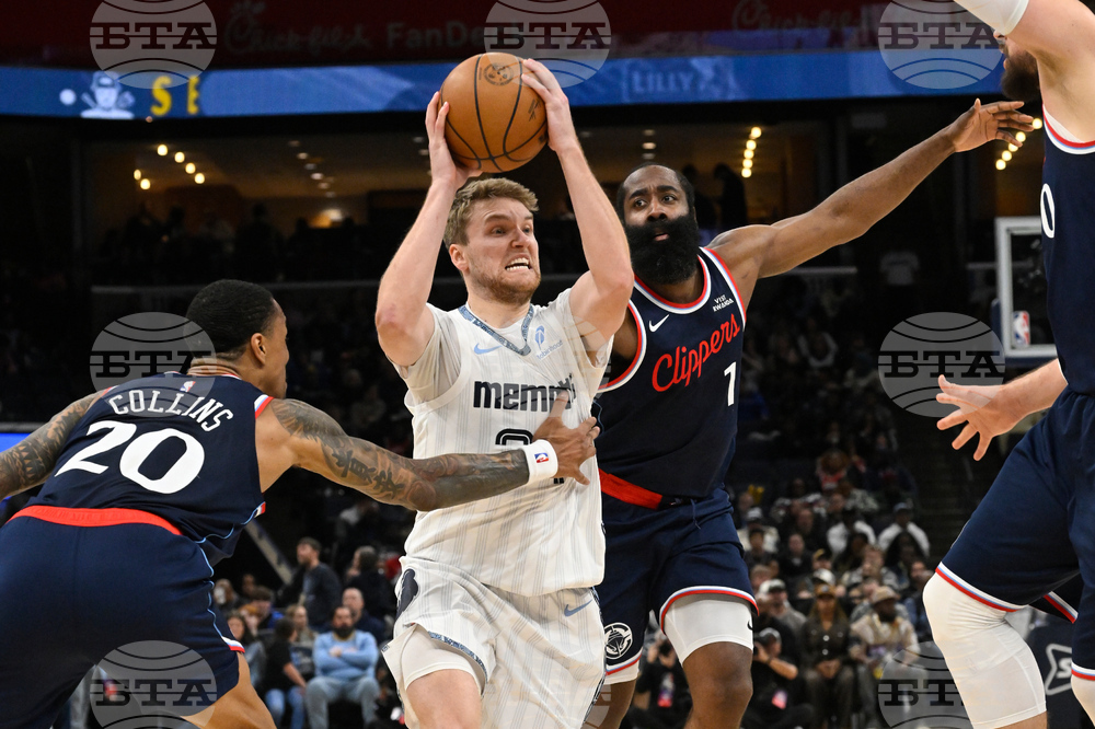 Clippers Grizzlies Basketball