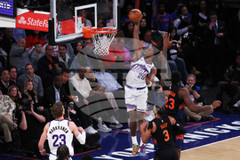 Jazz Knicks Basketball