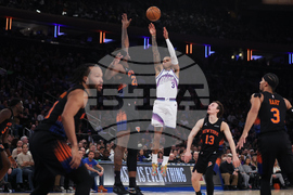 Jazz Knicks Basketball