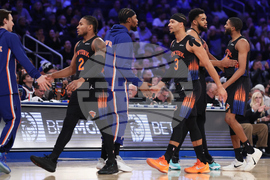 Jazz Knicks Basketball