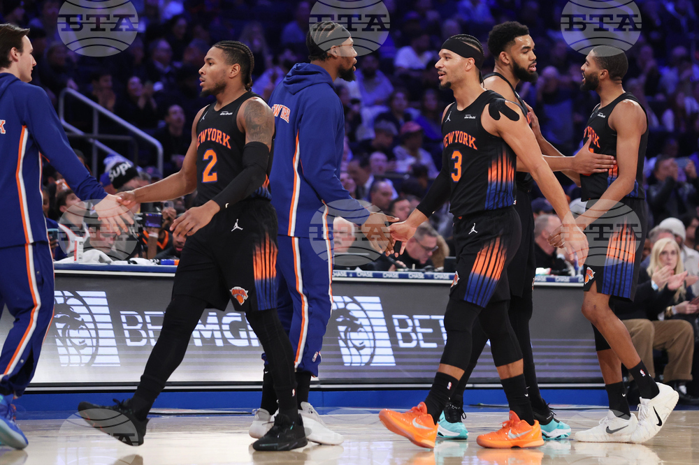 Jazz Knicks Basketball